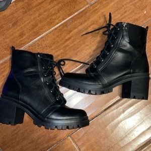 Never been worn heeled boots